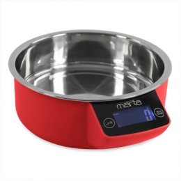 Весы кухонные Marta MT-1647 красный рубин