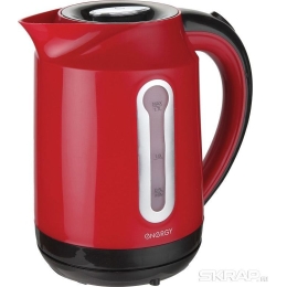 Чайник ENERGY E-210 (1,7 л, диск) красный, 153084-SK