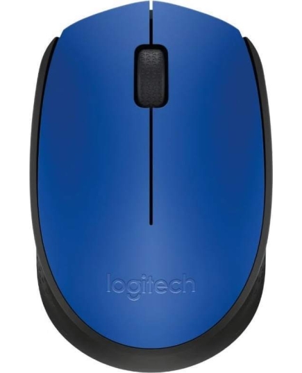 Мышь Беспроводная Logitech M170 WRL Blue/Black