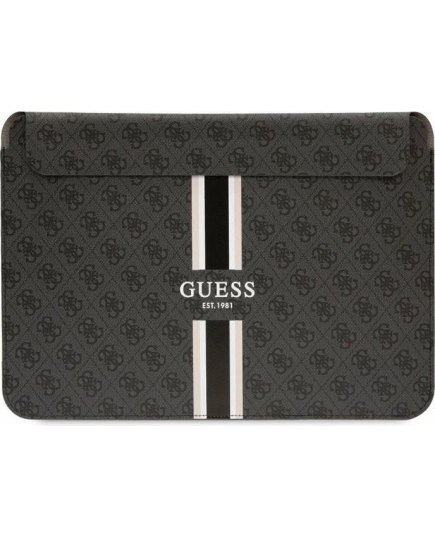 Сумка для ноутбука 13/14 Guess Sleeve 4G Stripes Black