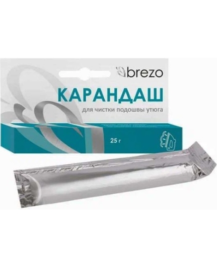 BREZO Карандаш для чистки подошвы утюга (25 г. 1 шт) 97025