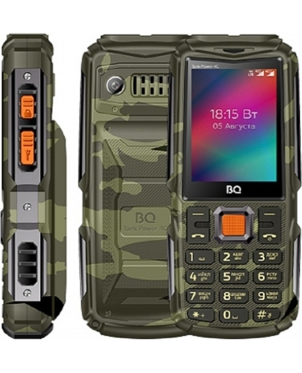 Мобильный телефон BQ Tank Power 4G Camouflage + Gunmetal (BQ-2410L)