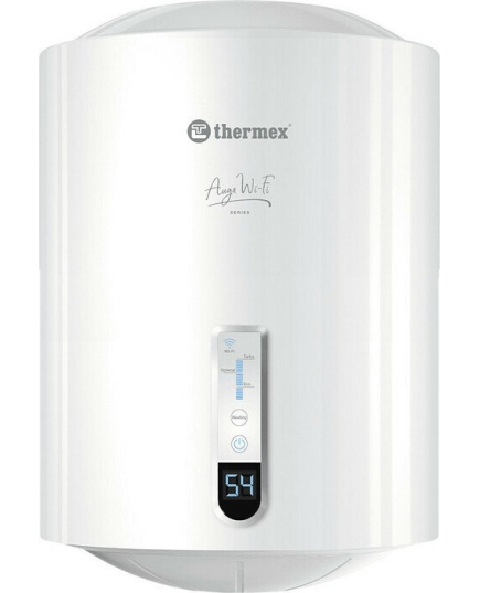 Водонагреватель накопительный THERMEX Auga 30 V Slim Wi-Fi (ЭдЭБ04919)