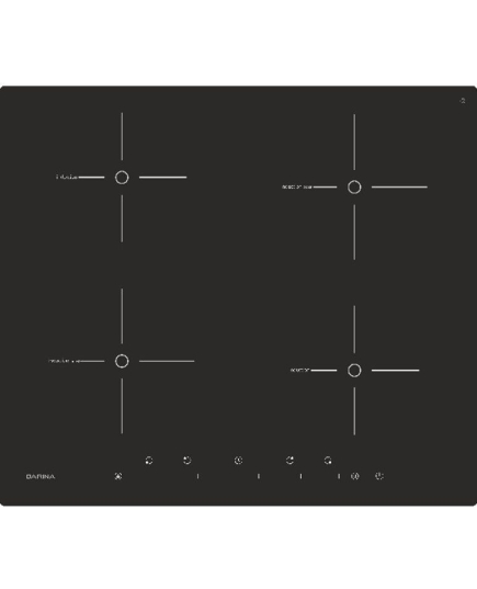 Варочная поверхность Darina PL EI305 B черный