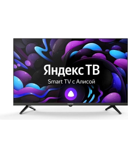 24" Телевизор Centek CT-8724 черный 1366x768, HD Ready, 60 Гц, Wi-Fi, Smart TV, Android TV