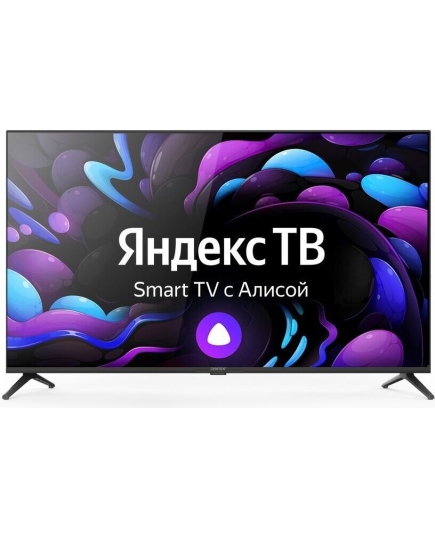 40" Телевизор Centek CT-8740 черный 1920x1080, Full HD, 60 Гц, Wi-Fi, Smart TV, Яндекс.ТВ