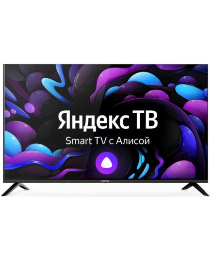 50" Телевизор Centek CT-8750 черный 3840x2160, 4K Ultra HD, 60 Гц, Wi-Fi, Smart TV, Яндекс.ТВ