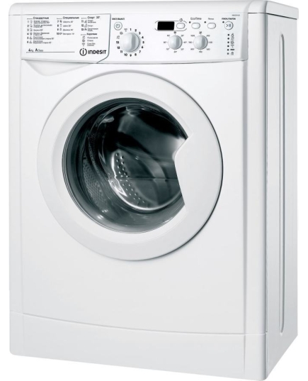 Суперузкая стиральная машина Indesit IWUD 4105 (CIS)