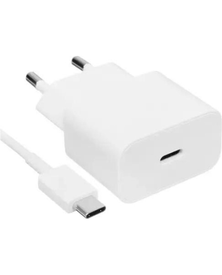 Сетевая зарядка SAMSUNG 25W Travel Adapter + Type-C cable Black EP-T2510