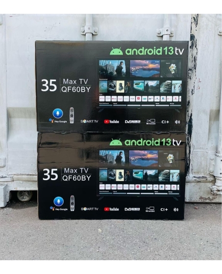 32" Телевизор 1366x768, HD READY, 60 Гц, Smart Android Голосовое управление