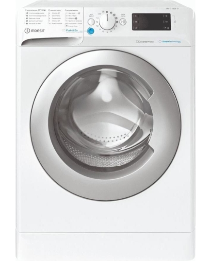 Узкая стиральная машина Indesit BWSE 81293X WSV RU