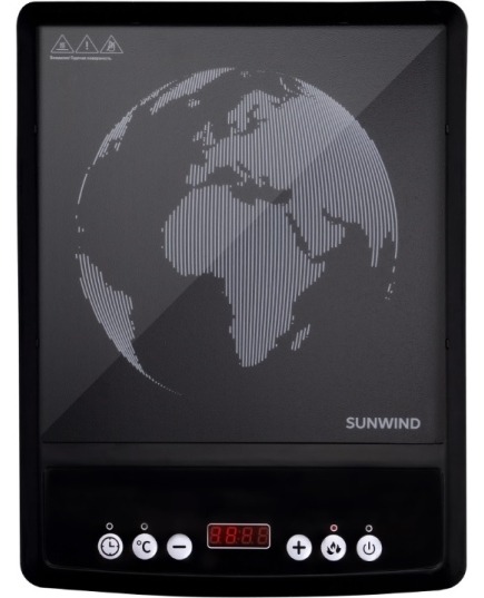 Плитка индукционная SunWind SCI-0501 черный