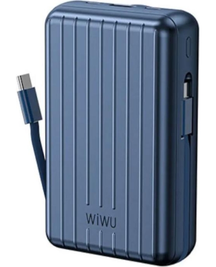 Внешний Аккумулятор WIWU PP04 20000mAh Blue