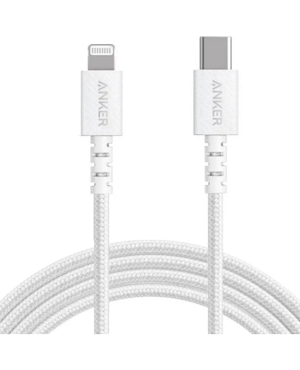 Кабель ANKER Anker PowerLine Select+ USB-C -> MFI 0,9м A8617 White/белый