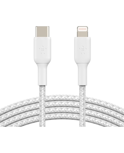 Кабель Lightning Belkin BoostChange 2м белый (CAA004BT2MW)