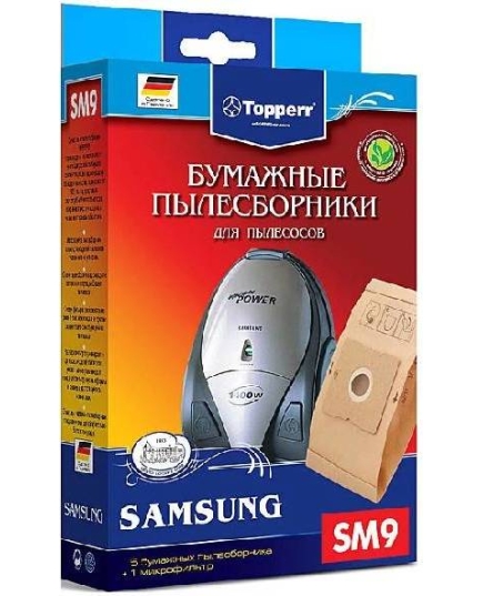 Topper Мешки пылесбор. д/пыл. Samsung (5шт) SM9, VP-95