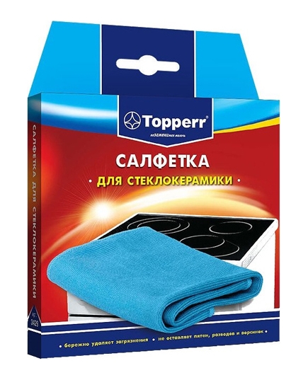 Topperr Салфетка для стеклокерамики 3429