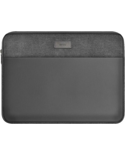 Сумка для ноутбука 16&#8243; WIWU Minimalist Laptop Sleeve Gray