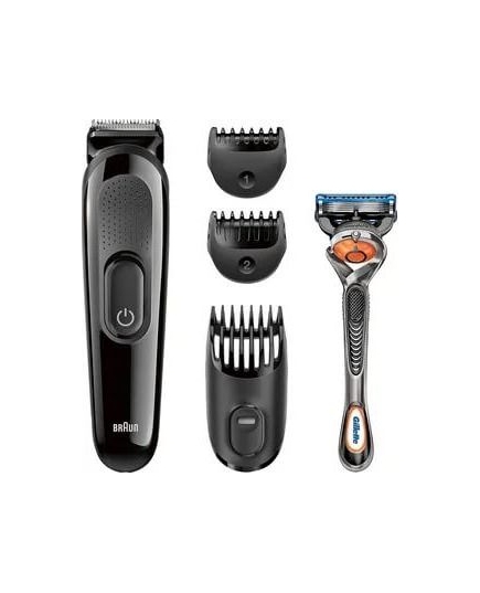 Триммер Braun SK3000 + Бритва Gillette + 1 кас черный