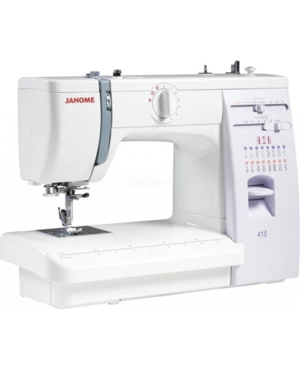 Швейная машина Janome 415 (Janome415), электромеханическая, вертикальный челнок, количество операций: 15