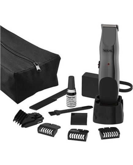 Триммер Wahl Groomsman Rechargeable черный (насадок 4шт)