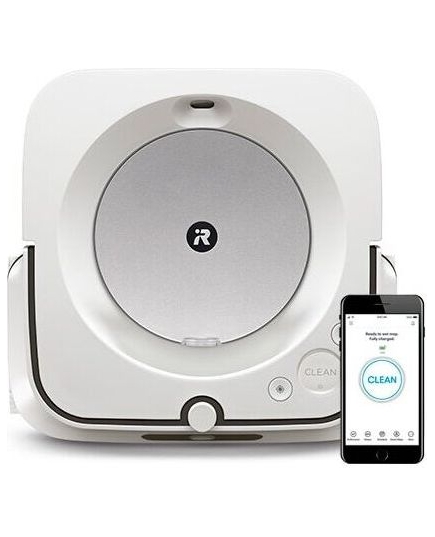 Робот-пылесос для влажной уборки Irobot Braava Jet M6, белый