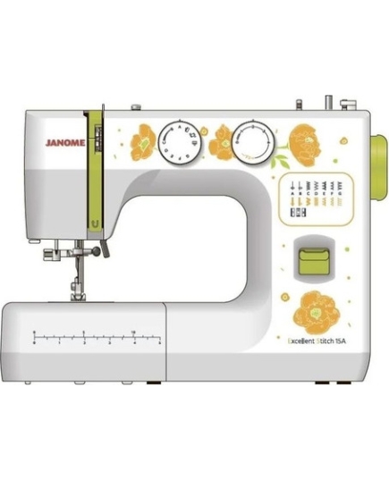 Швейная машина Janome Excellent Stitch 15A белый