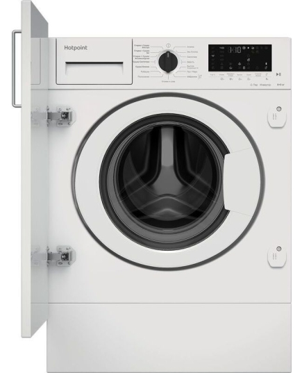 Встраиваемая стиральная машина Hotpoint-Ariston BI WDHT 8548 V белый