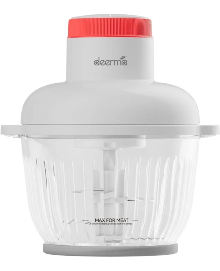 Измельчитель Deerma Meat Blender DEM-JR10W, объем 2 литра, 2 скорости