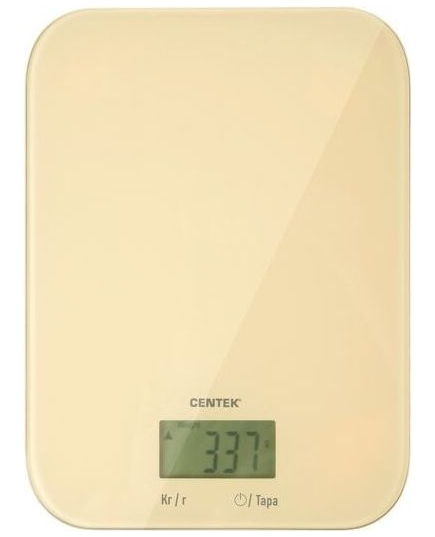 Весы кухонные Centek CT-2481 Beige LCD