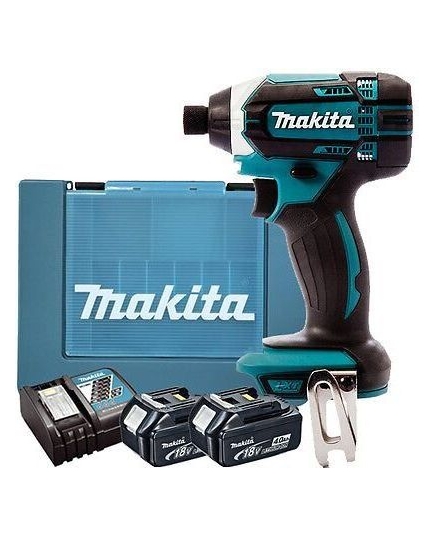 Шуруповёрт аккумуляторный ударный MAKITA DTD152RME (18В,165нм,1,3кг, 2акк.,Li-ion, 4Ah,)