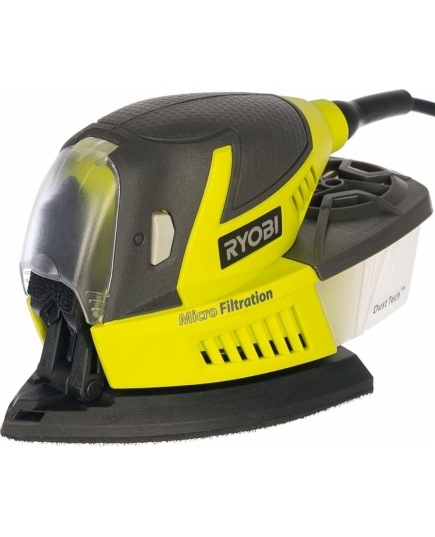 Дельташлифмашина Ryobi RPS100-SA20 (5133002906) 100W + 20 шлифлистов