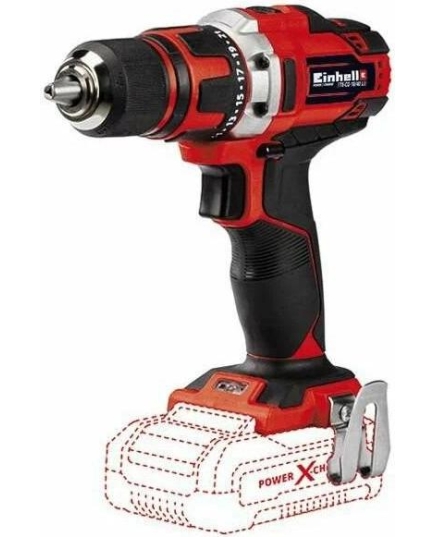 Дрель аккумуляторная Einhell PXC TE-CD 18/40 li BL (4513995) 18в, 40нм, патрон 10мм, 2x2,0aч (+ЗУ), кейс