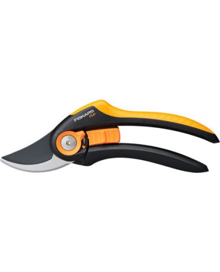 Секатор плоскостной Fiskars SmartFit P541 черный/оранжевый (1057169)