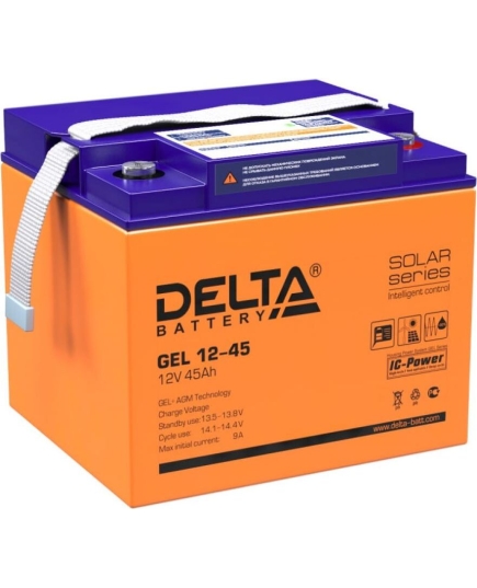 Аккумуляторная батарея Delta Gel 12-45