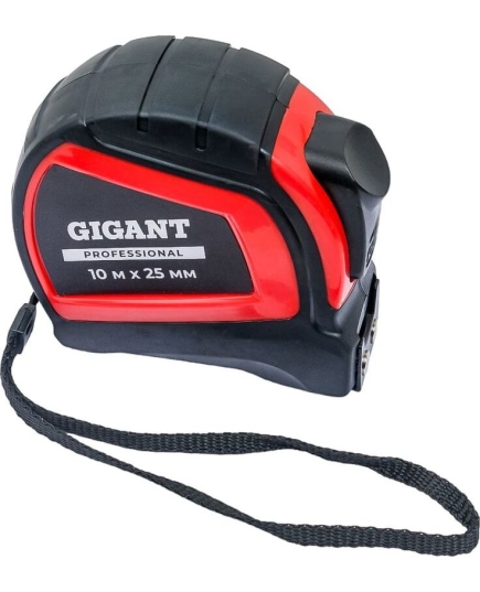 Рулетка Gigant Professional GPGW-05 10мx25мм, с автостопом