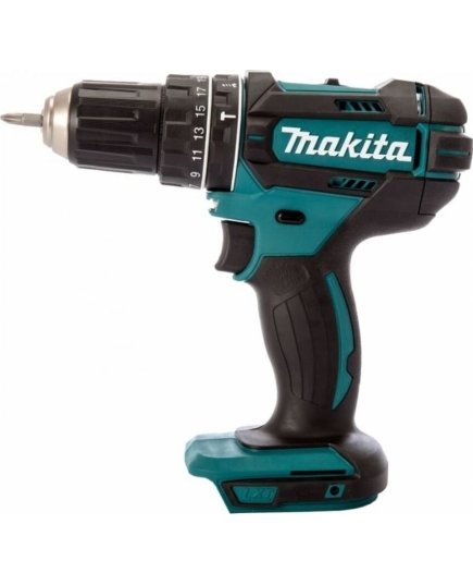 Дрель аккумуляторная ударная Makita DHP482Z 18 В/БЗП 13мм/2скор/62нм/2кг/без аккумулятора без зарядного устройства