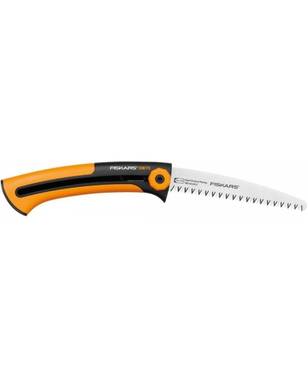 Пила садовая Fiskars Xtract SW73 малый черный/оранжевый (1000613)