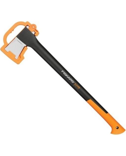 Топор Fiskars X21-L большой черный/оранжевый (1015642)