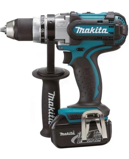 Дрель-шуруповерт аккумуляторная Makita DDF451RFE 18 В/БЗП 13мм/3скор/80нм/2,4кг/2 аккумулятора Li-ion-3Ач/кейс