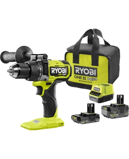 Дрель-шуруповерт Ryobi RPD18X-242S (5133005283) 18В бесщеточная ударная (2 АКБ+ЗУ)