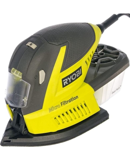 Универсальная шлифмашина Ryobi RMS180-SA30 (5133002910) 180W + 30 шлифлистов