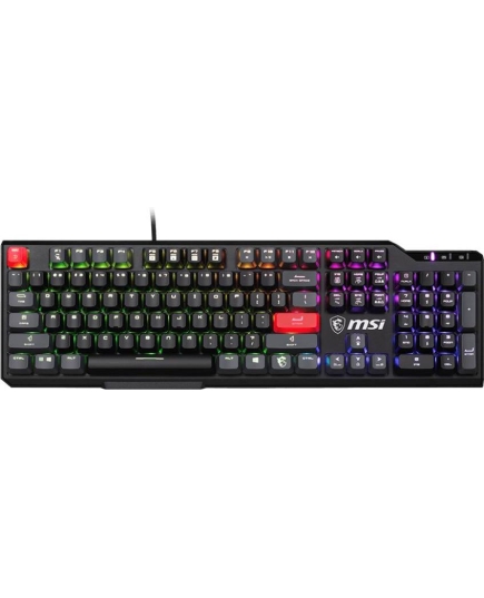 Клавиатура MSI Vigor GK41 Dusk LR RU (S11-04RUB01-CLA) механическая черный/серый USB Multimedia for gamer LED