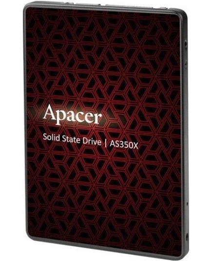 SSD Apacer PANTHER AS350X (AP256GAS350XR-1) 256Gb SATA 2.5" 7mm, R560/W540 Mb/s, IOPS 80K, MTBF 1,5M, 3D NAND, Retail