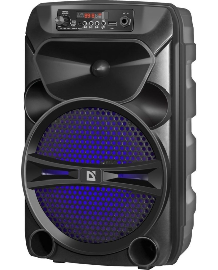 Портативная акустика G110 12Вт, Light/BT/FM/USB/LED/AUX