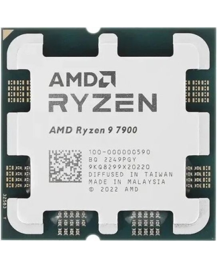 Процессор AMD Ryzen X12 (100-000000590) 7900 SAM5 OEM 65W 3700