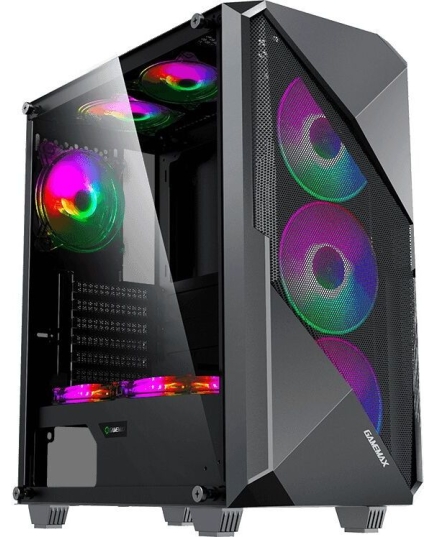 Корпус GameMax REVOLT ATX,Черн,USB3.0,Зак.стекло,1*120мм вент+контроллер без БП MFG.3606