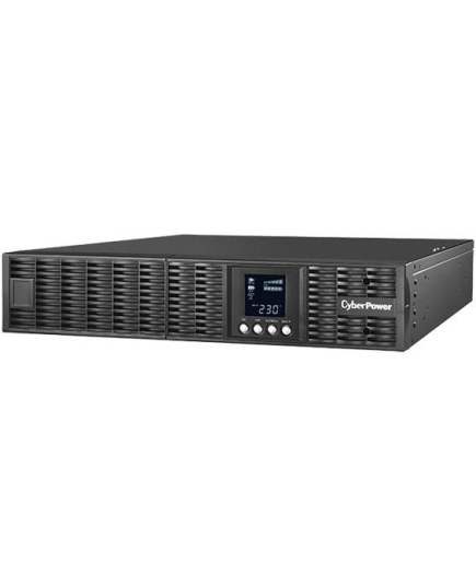 ИБП CyberPower OLS1500ERT2U с двойным преобразованием, монтаж в стойку, 1500 ВА / 1200 Вт, количество выходных разъемов: 6 (6 с питанием от батареи), время работы: 5 мин, USB, RS-232, защита локальной сет