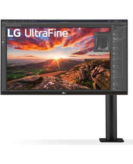 Monitor 27" LG 27UN880-B Black IPS, 16:9, 3840x2160, 5ms, 350 cd/m2, 1000:1, DP, HDMI*2, USB-C, 5Wx2, Ergo, vesa