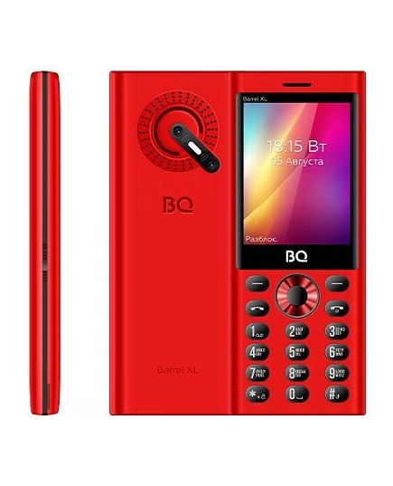 Мобильный телефон BQ 2832 Barrel XL Red+Black